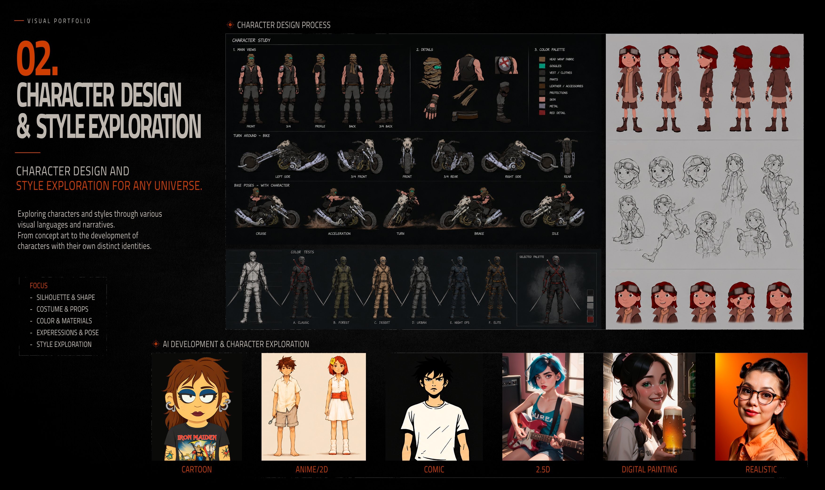 Character Design & Style Exploration