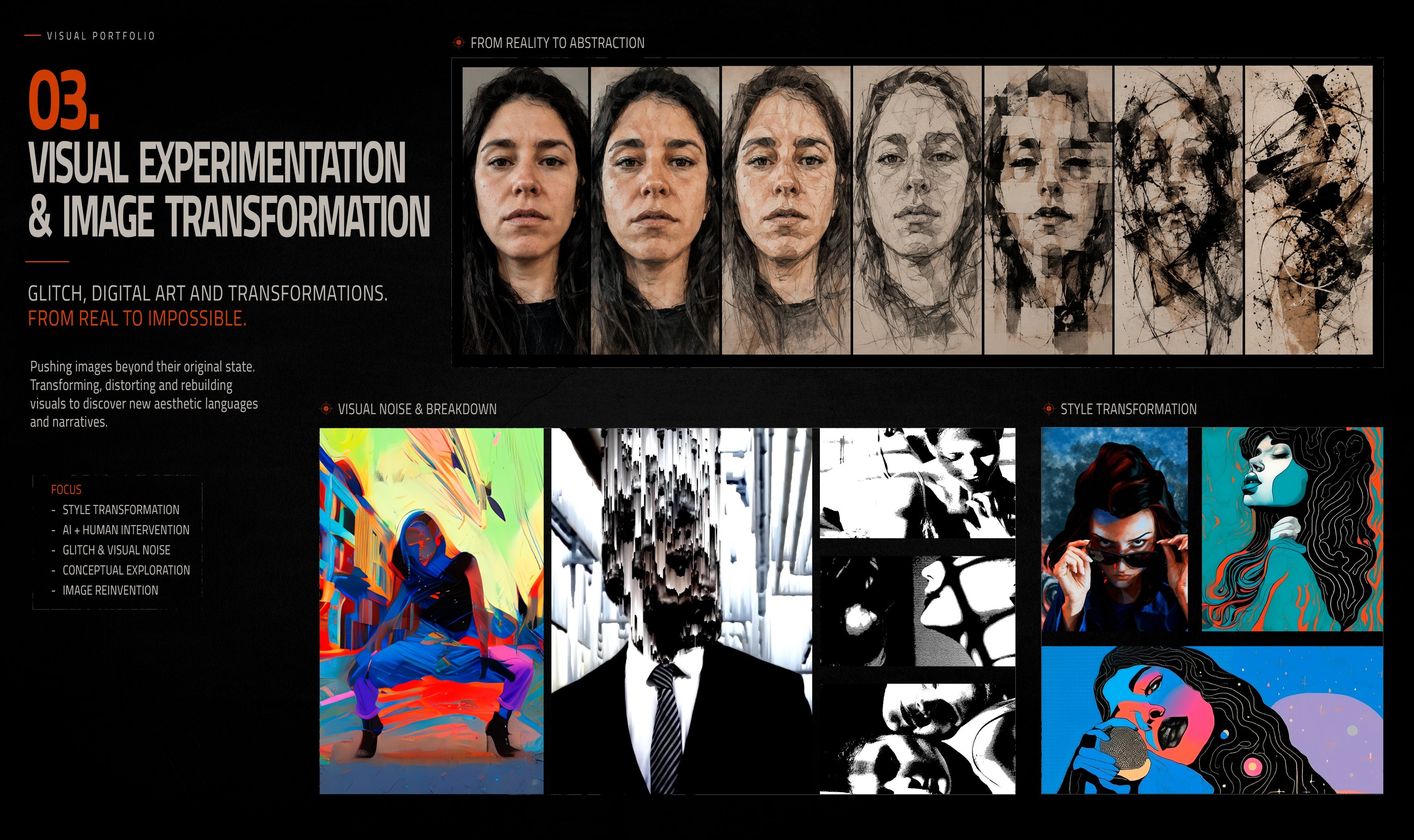 Visual Experimentation & Image Transformation